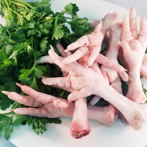 Fresh Chicken feet for your dog