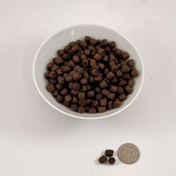 bowl of Sardine Pellets for cats